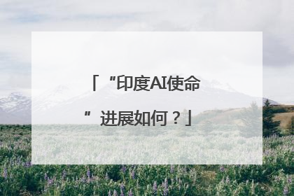 “印度AI使命”进展如何？