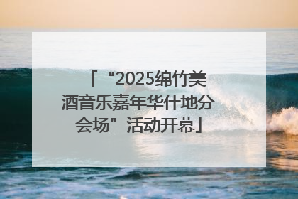 “2025绵竹美酒音乐嘉年华什地分会场”活动开幕