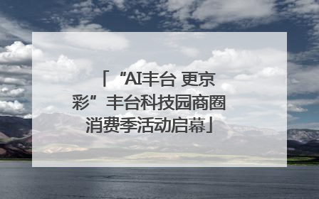 “AI丰台 更京彩”丰台科技园商圈消费季活动启幕