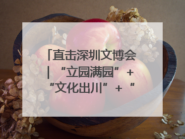 直击深圳文博会｜“立园满园”+“文化出川”+“科技赋能”，成都传媒发布三大文创领域合作清单