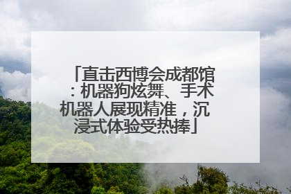 直击西博会成都馆：机器狗炫舞、手术机器人展现精准，沉浸式体验受热捧