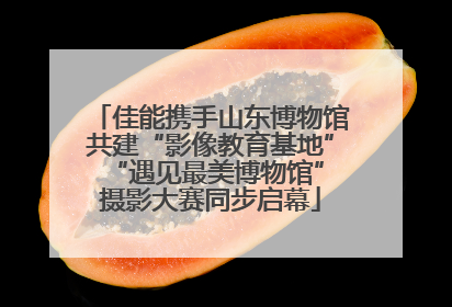 佳能携手山东博物馆共建“影像教育基地” “遇见最美博物馆”摄影大赛同步启幕