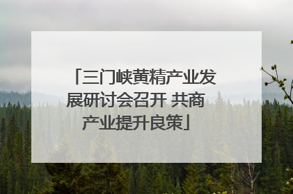 三门峡黄精产业发展研讨会召开 共商产业提升良策