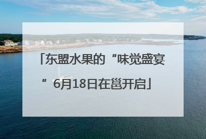 东盟水果的“味觉盛宴”6月18日在邕开启