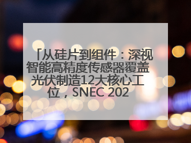 从硅片到组件：深视智能高精度传感器覆盖光伏制造12大核心工位，SNEC 2025诚邀见证