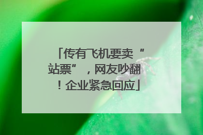 传有飞机要卖“站票”，网友吵翻！企业紧急回应