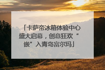 卡萨帝冰箱体验中心盛大启幕，创意狂欢“嵌”入青岛富尔玛