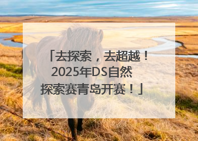 去探索，去超越！2025年DS自然探索赛青岛开赛！