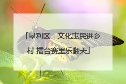 垦利区：文化惠民进乡村 擂台赛里乐翻天