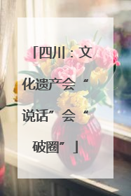 四川：文化遗产会“说话”会“破圈”