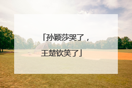 孙颖莎哭了，王楚钦笑了