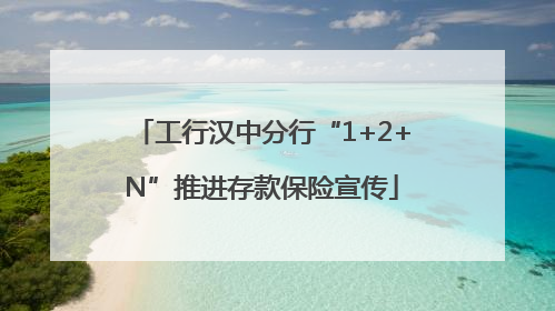 工行汉中分行“1+2+N”推进存款保险宣传