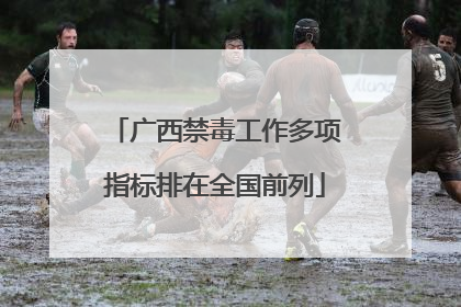 广西禁毒工作多项指标排在全国前列