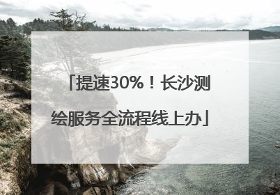提速30%！长沙测绘服务全流程线上办