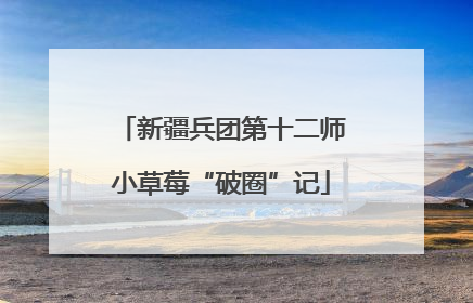 新疆兵团第十二师小草莓“破圈”记