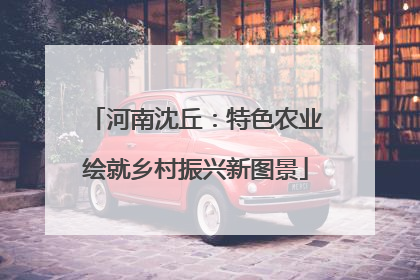 河南沈丘：特色农业绘就乡村振兴新图景