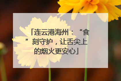 连云港海州：“食”刻守护，让舌尖上的烟火更安心