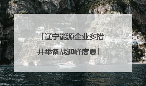 辽宁能源企业多措并举备战迎峰度夏