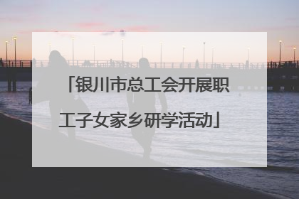 银川市总工会开展职工子女家乡研学活动