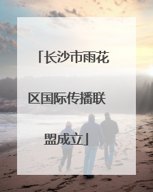 长沙市雨花区国际传播联盟成立