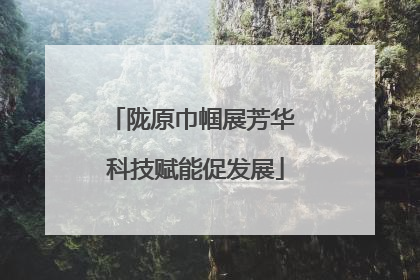 陇原巾帼展芳华 科技赋能促发展