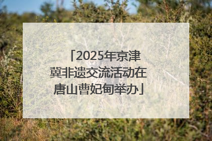 2025年京津冀非遗交流活动在唐山曹妃甸举办