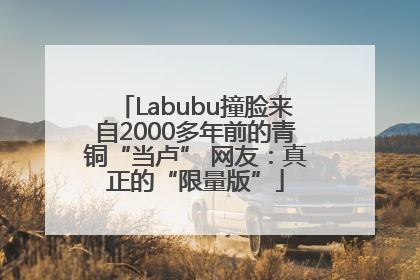 Labubu撞脸来自2000多年前的青铜“当卢” 网友：真正的“限量版”